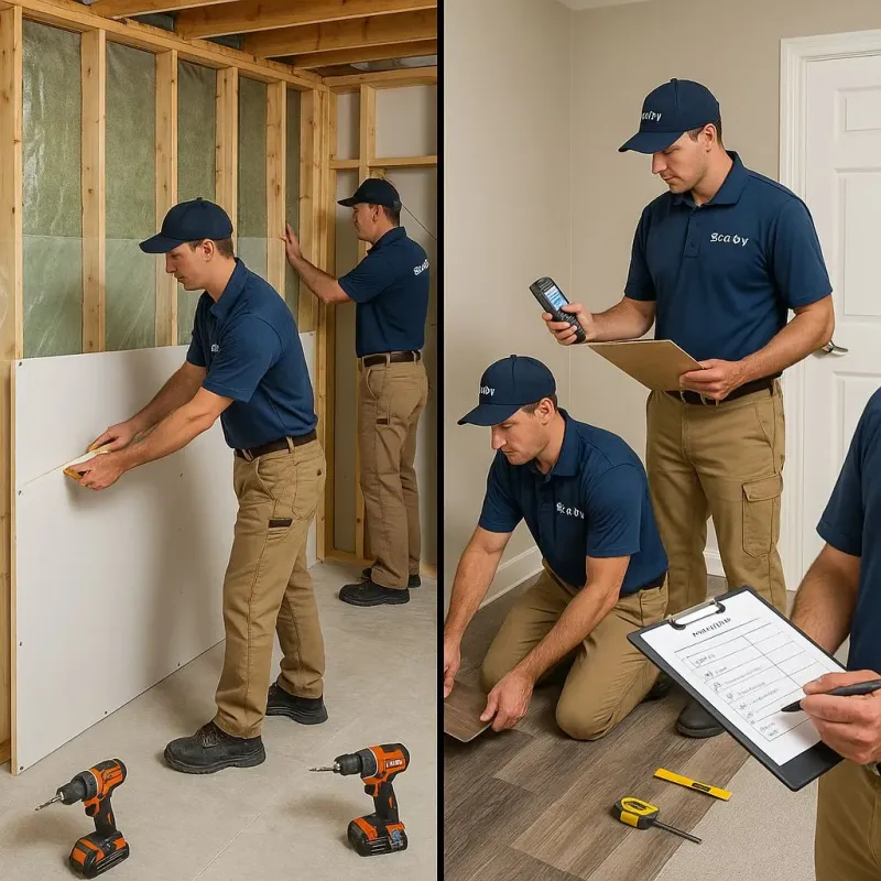 Repairs and Reconstruction process in Pottsville, PA